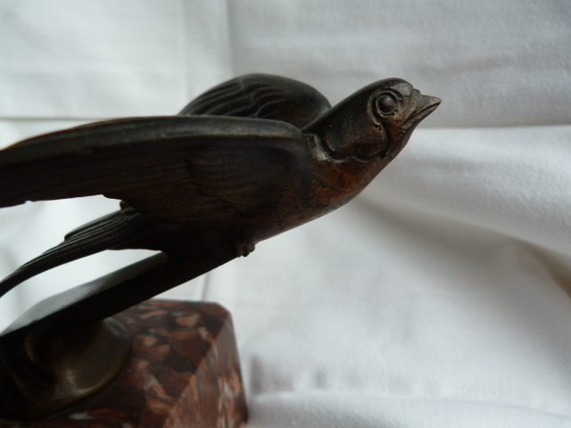 JB antiques viena bronze ANR swallow